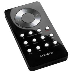 Sort mediaafspiller til smartphone